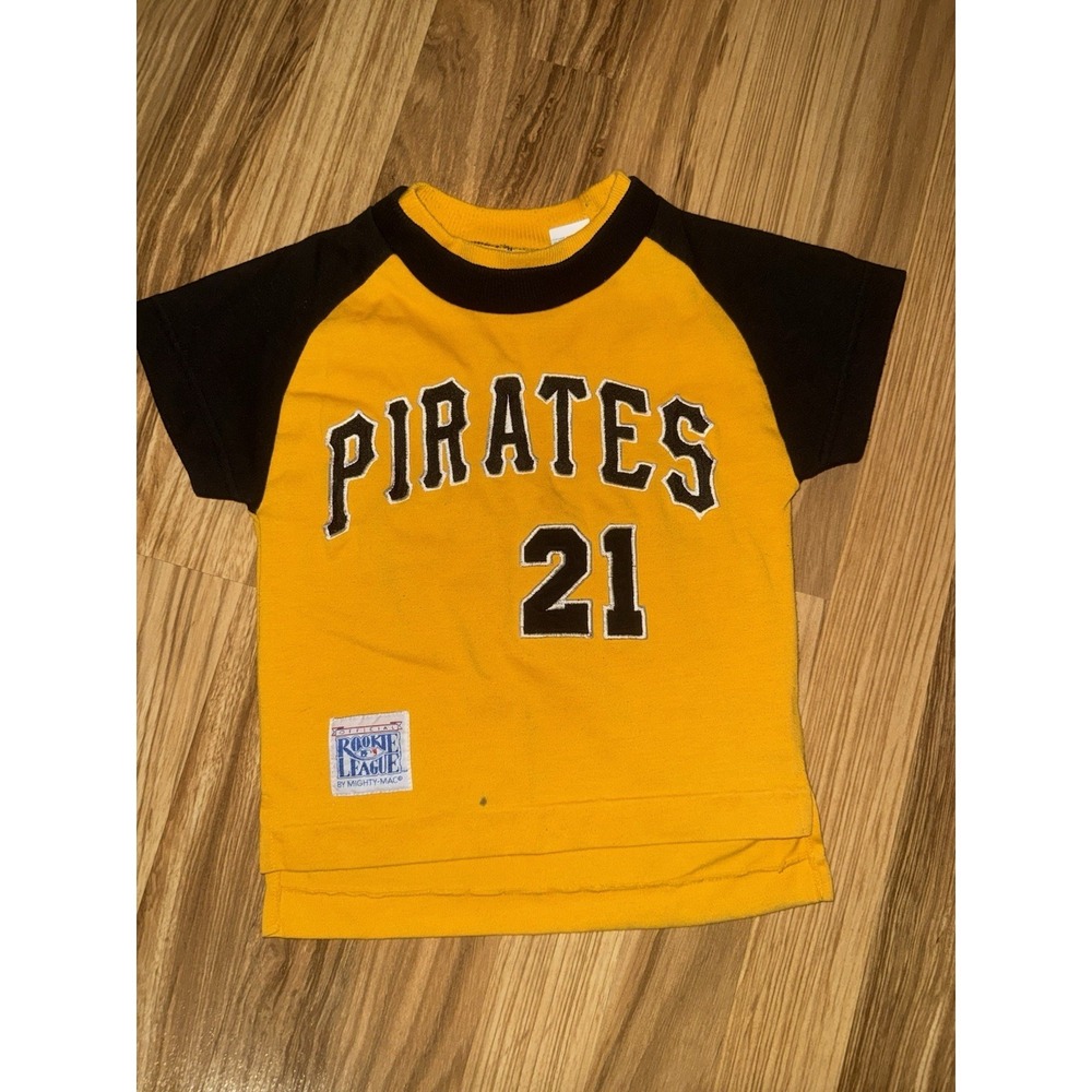VTG 1993 MLB Rookie League Mighty Mac Pittsburgh Pirates Clemente 3T Kids